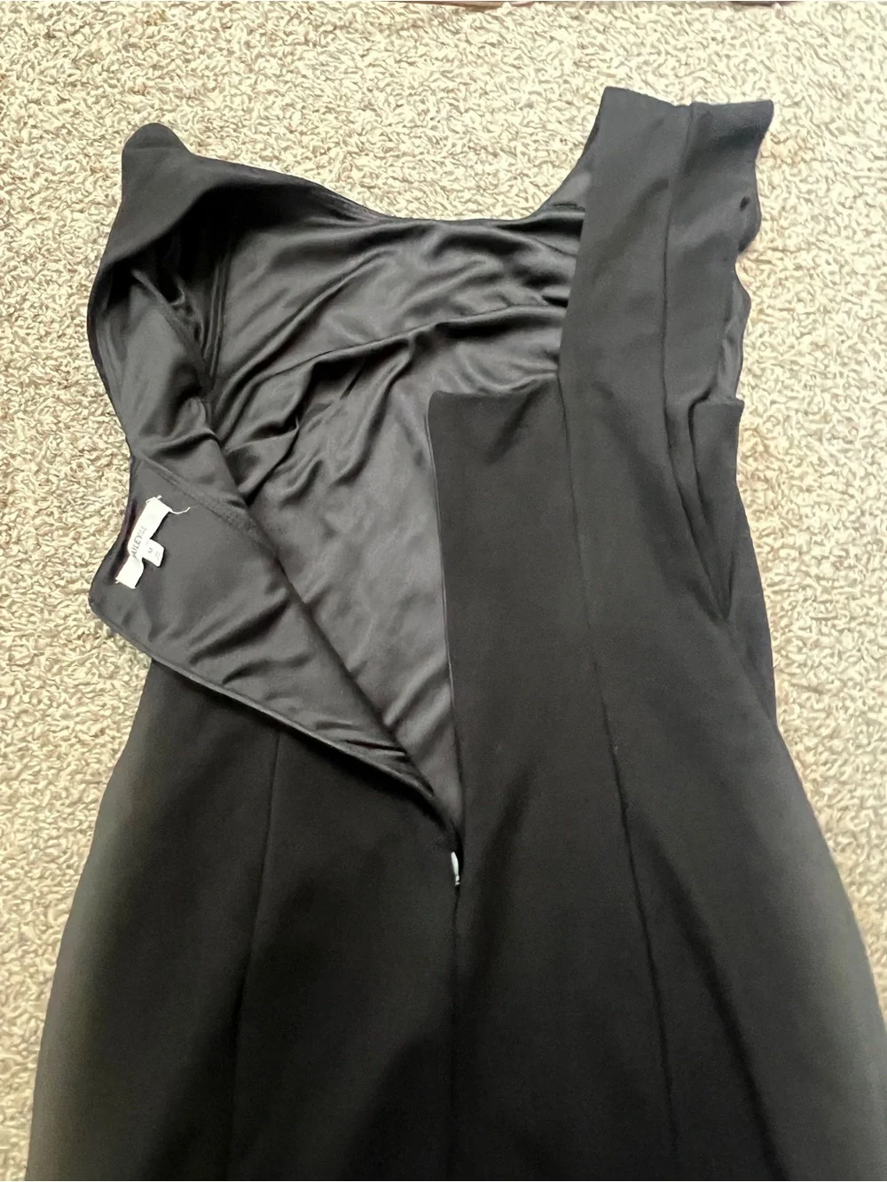Bailey 44 Chic Black Ruffle-Sleeve Mini‎ Dress